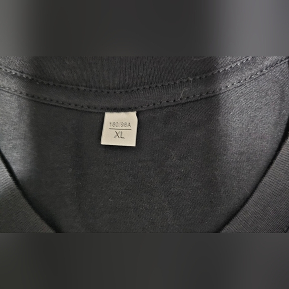 Graphic Black Mens T-Shirt, 80s Cartoon, Size XL, New - Picture 4 of 4